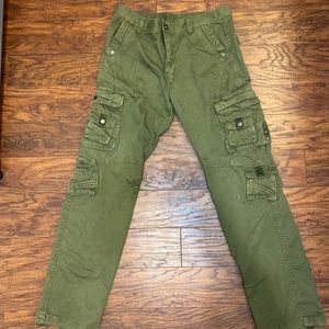 Army Green Cargo Pants